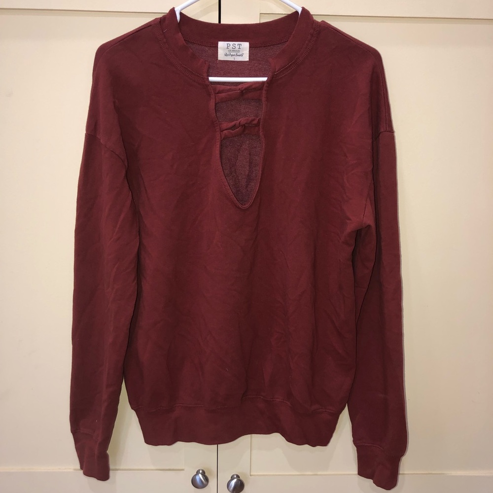 Rustic pullover